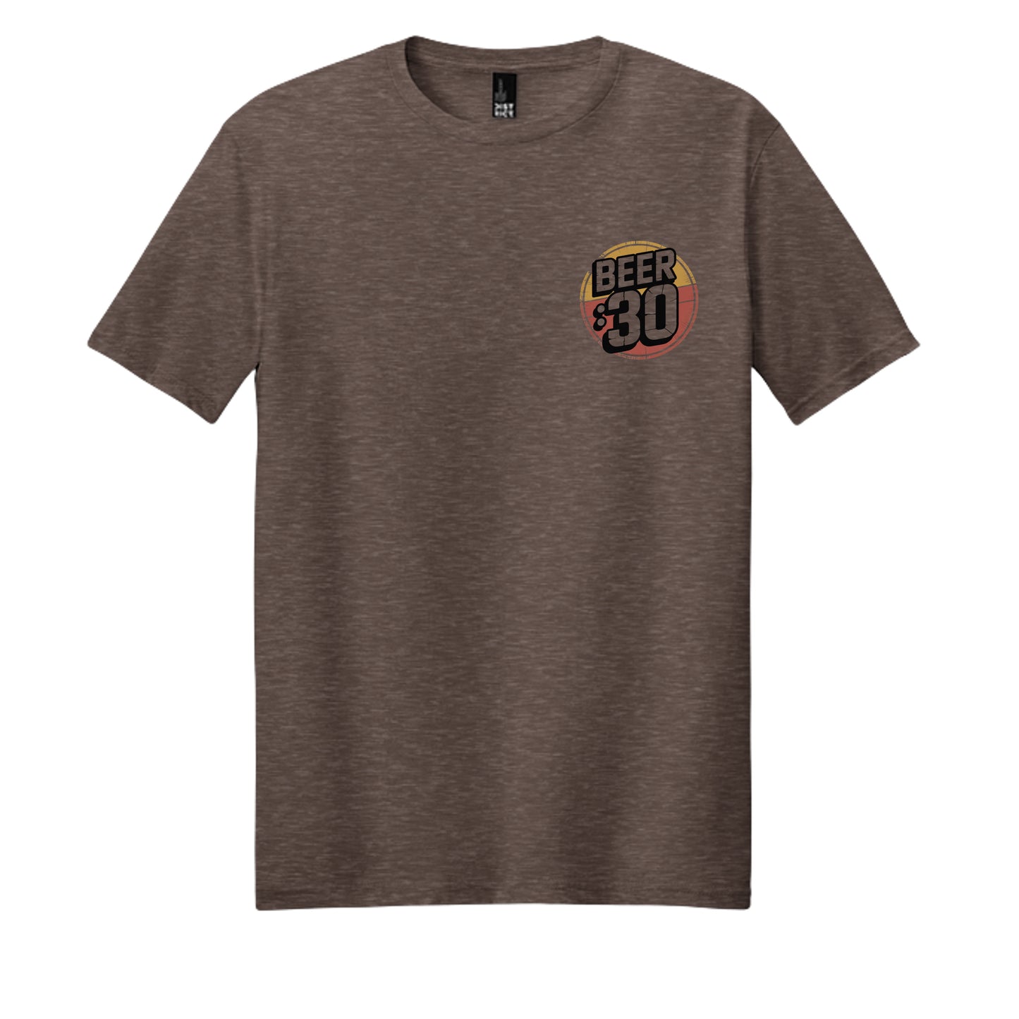 Heathered Brown - DM108 - FRONT