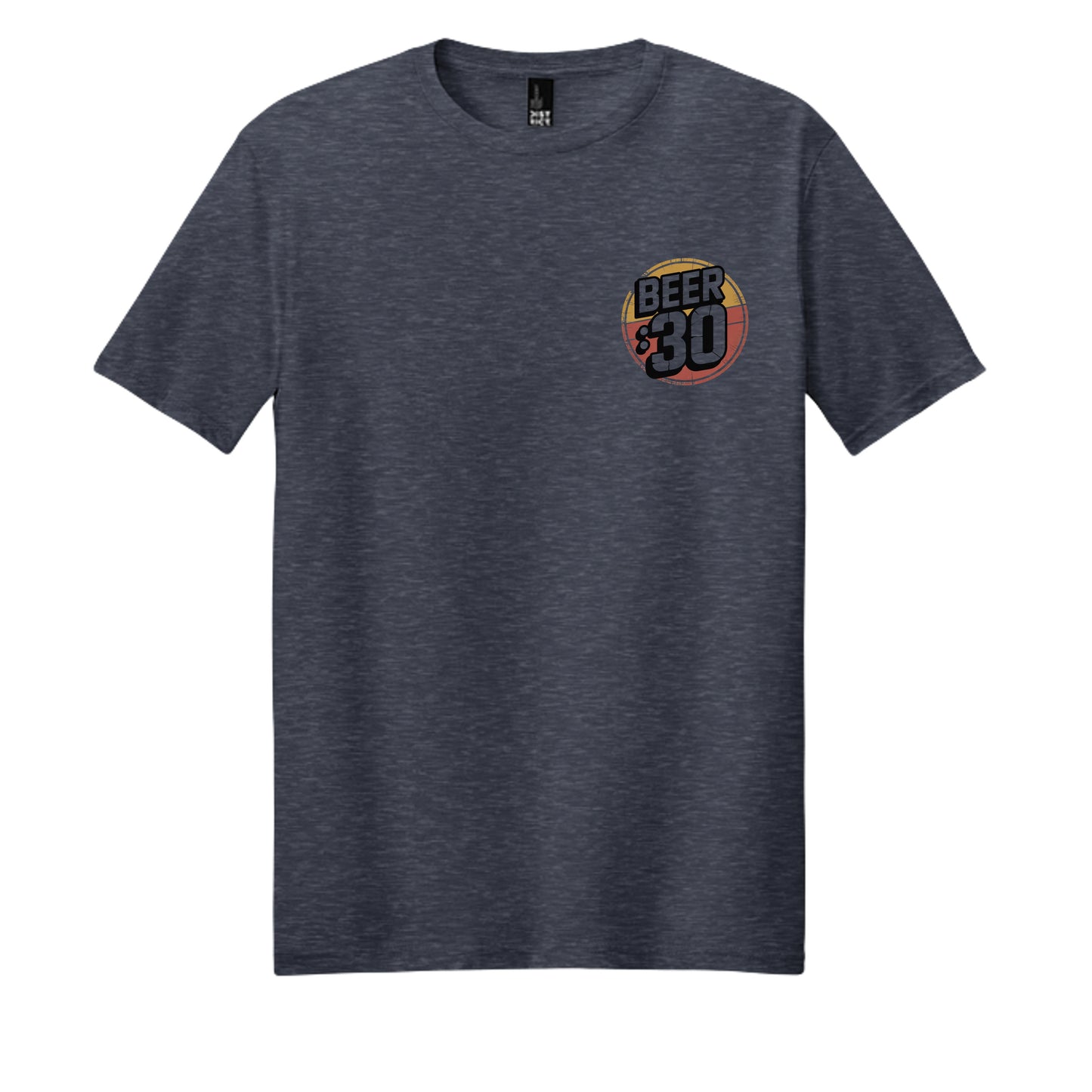 Heathered Navy - DM108 - FRONT