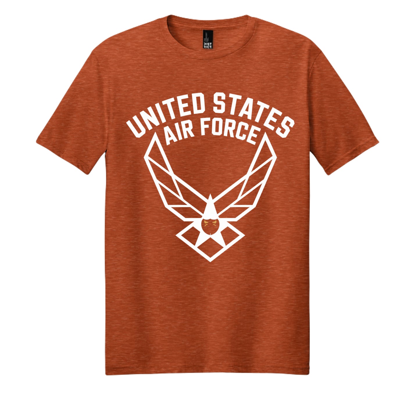 Deep Orange Heather - DM108 - FRONT