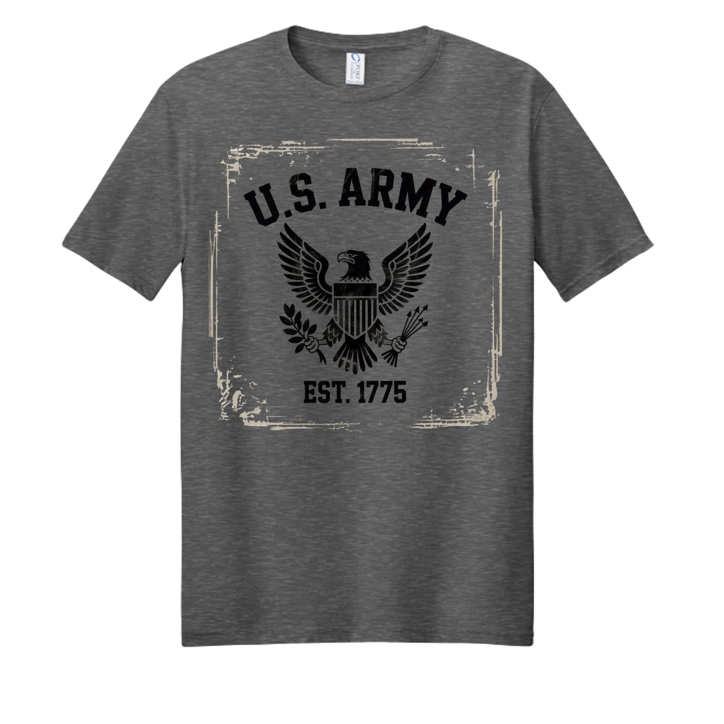 Dark Heather Grey - PC450 - FRONT