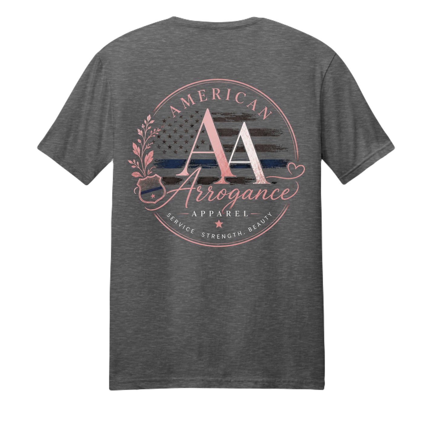 Dark Heather Grey - PC450 - BACK