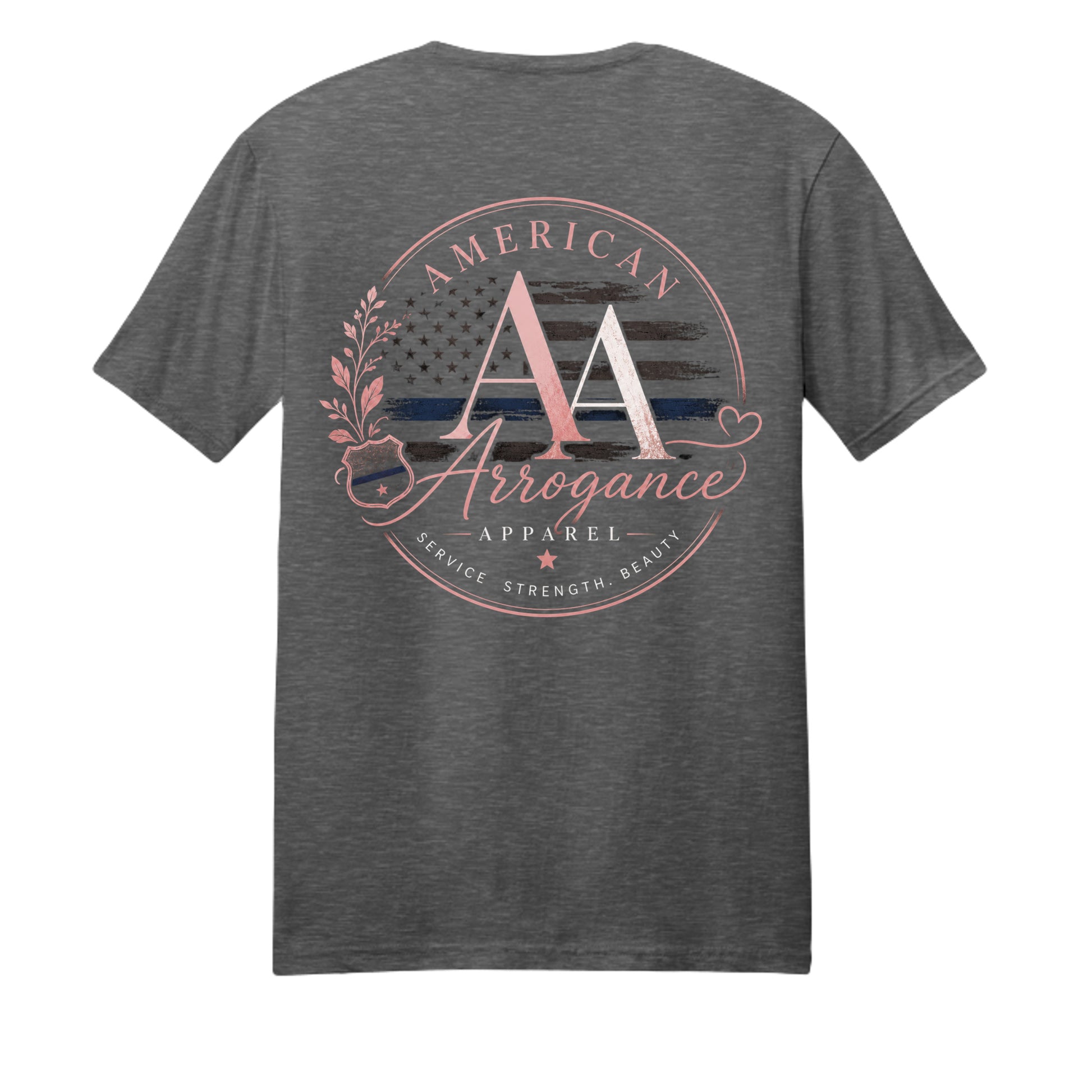 Dark Heather Grey - PC450 - BACK
