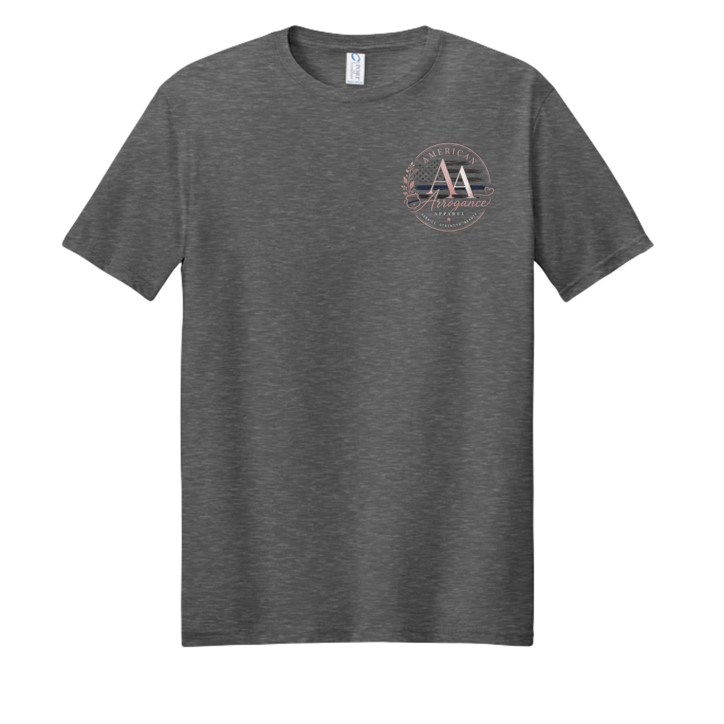 Dark Heather Grey - PC450 - FRONT