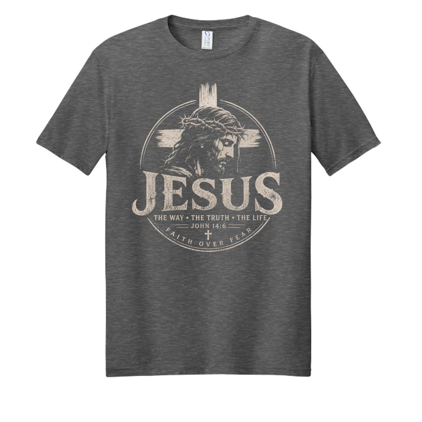 Dark Heather Grey - PC450 - FRONT