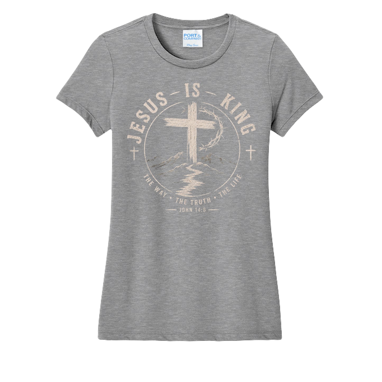 Athletic Heather - LPC450 - FRONT