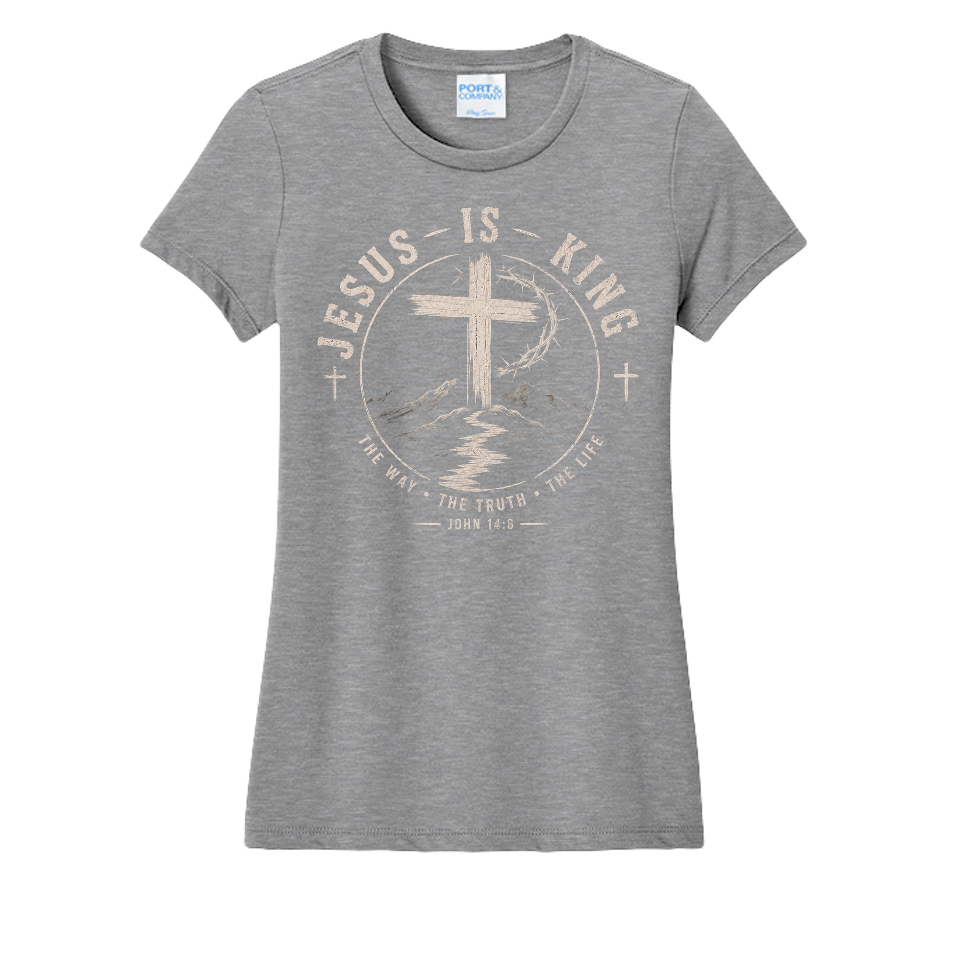 Athletic Heather - LPC450 - FRONT