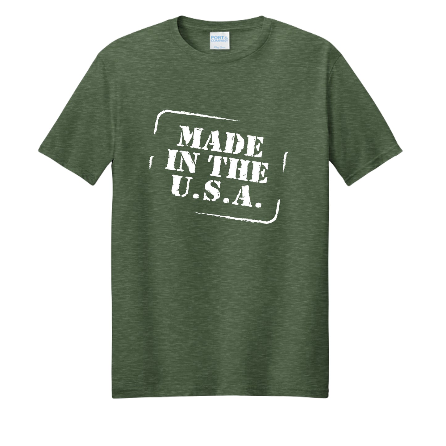 Forest Green Heather - PC455 - FRONT